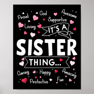 Póster Es una hermana lo gracioso que dice una mariquita