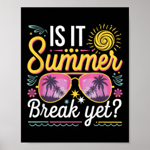 Póster ¿Es Verano Romper Con El Estudiante Docente El Últ
