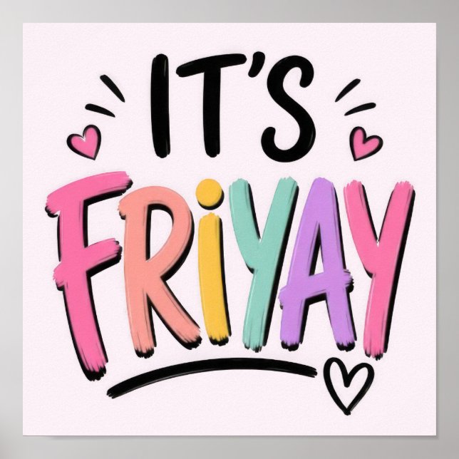 Póster Es Viernes (Frente)