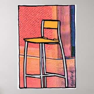 Póster Esa cátedra vacía