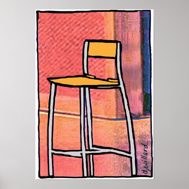 Póster Esa cátedra vacía (Frente)