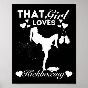 Póster Esa chica ama el kickboxing