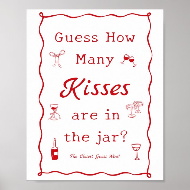 Póster Esa es más ducha de novia adivina cuántas (Frente)