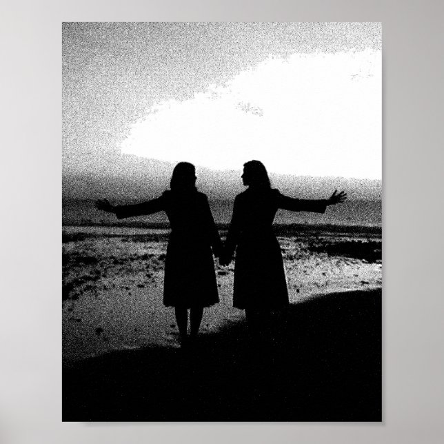 Póster Esa noche, el océano lo escuchó todo (Frente)