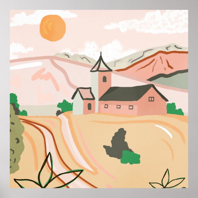 Póster Esa Sensación Cálida Y Pacífica (Frente)