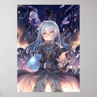 Póster Esa vez me reencarnaron como un Slime Rimuru Te