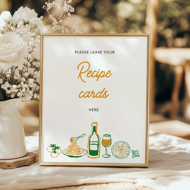 Póster Ésas son unas recetas italianas más rusticas (Subido por el creador)