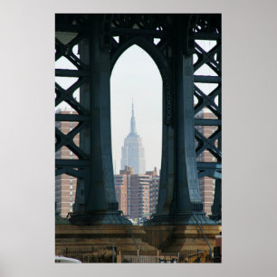 Póster ESB del puente de Manhattan
