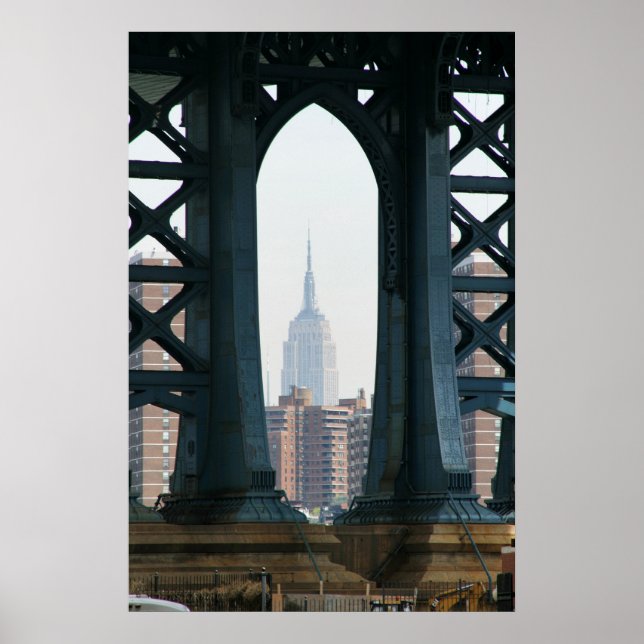 Póster ESB del puente Manhattan (Frente)