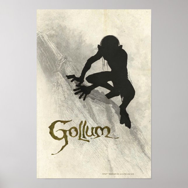 Póster Esbozo conceptual GOLLUM™ (Frente)