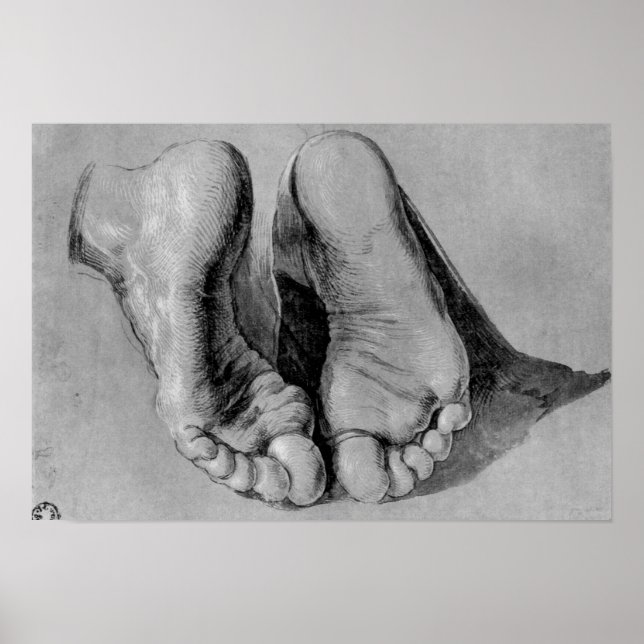 Póster Esbozo de Albrecht Durer (Frente)