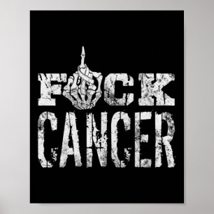 Póster Esbozo de Cáncer de Piel Negra Conciencia sobre el