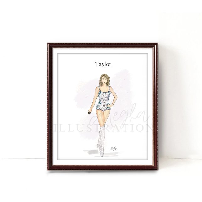 Póster Esbozo de moda, taylor (Subido por el creador)