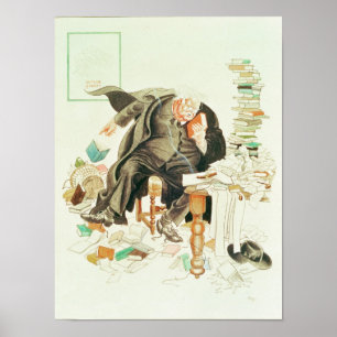 Póster Esbozo del Personalizado satírico de Sanity