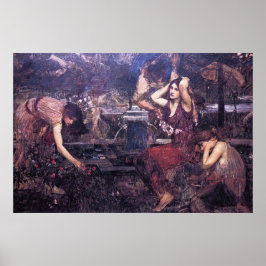 Póster Esbozo para Flora y Zephyrs