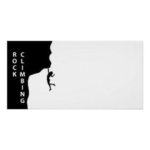 Póster Escalada de rocas