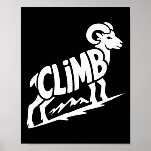 Póster Escalada - Escalada en Roca y Bouldering Bighorn R