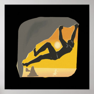 Póster Escalada rocosa 2