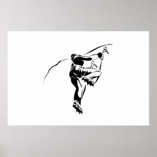 Póster Escalada rocosa 3