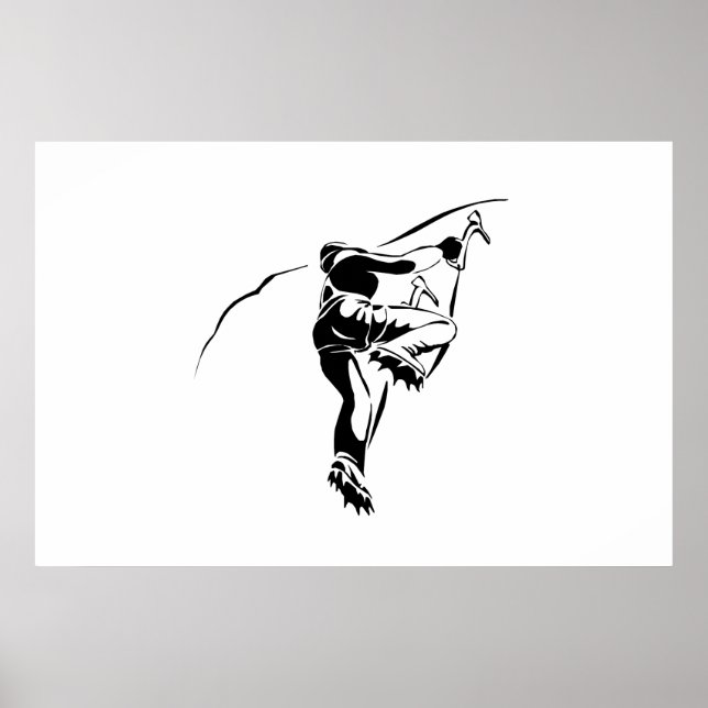 Póster Escalada rocosa 3 (Frente)