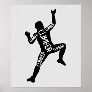 Póster Escalador