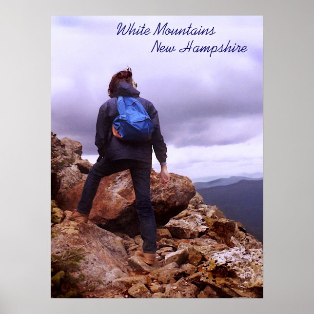 Póster Escalando la montaña (Frente)
