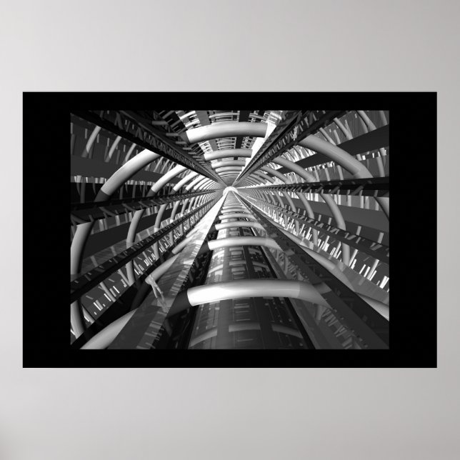 Póster Escalera (Frente)