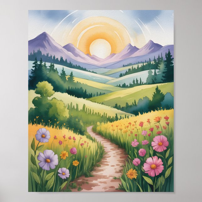 Póster Escalera al Cielo I (Frente)