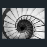 Póster escalera de caracol<br><div class="desc">escaleras espirales vistas desde arriba</div>