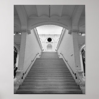 Póster Escalera del Museo Stedelijk Amsterdam