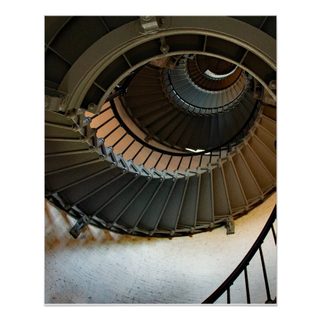 Póster Escalera espiral del faro (Anverso)