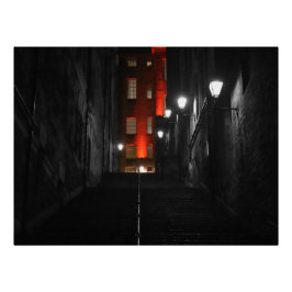 Póster Escalera gótica