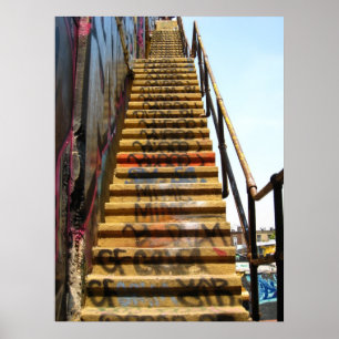 Póster Escaleras