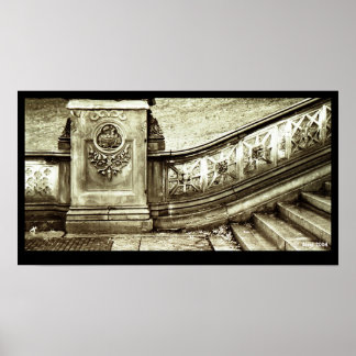 Póster Escaleras de Central Park