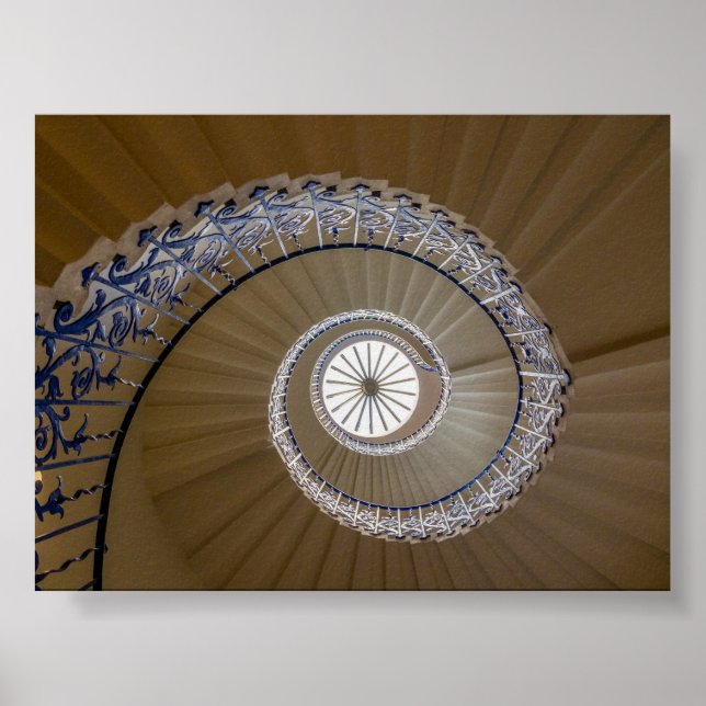 Póster Escaleras de tulipán en Londres (Frente)