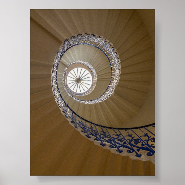 Póster Escaleras de tulipán en Londres (Frente)