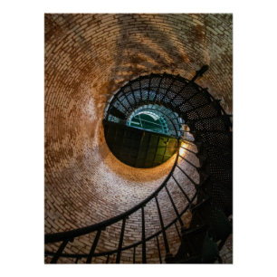 Póster Escaleras del Faro Corolla