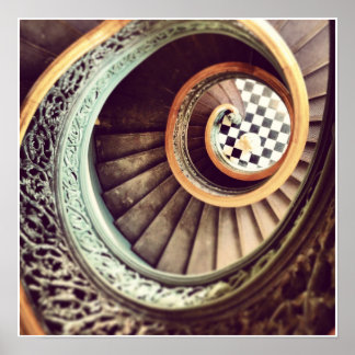 Póster Escaleras musicales