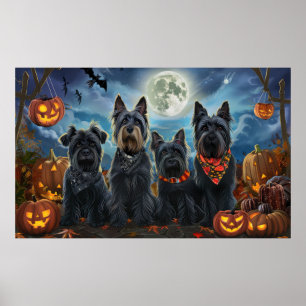 Póster Escándalo de Halloween del Territorio Escocés