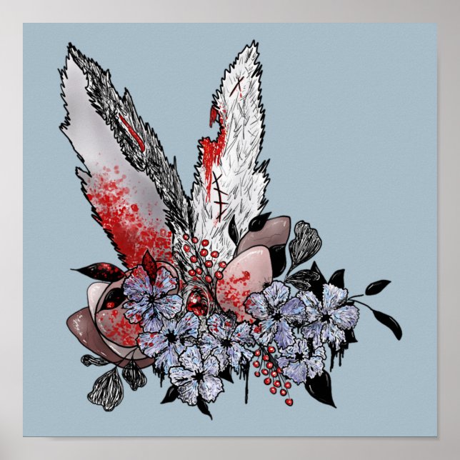 Póster Escándalo de los conejitos de Pascua (Frente)