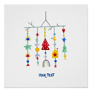 Póster Escándalo Minimalista simple