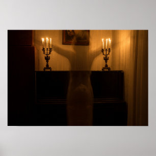 Póster Escándalos de terror en la habitación