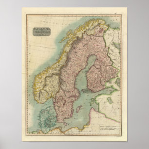 Póster Escandinavia