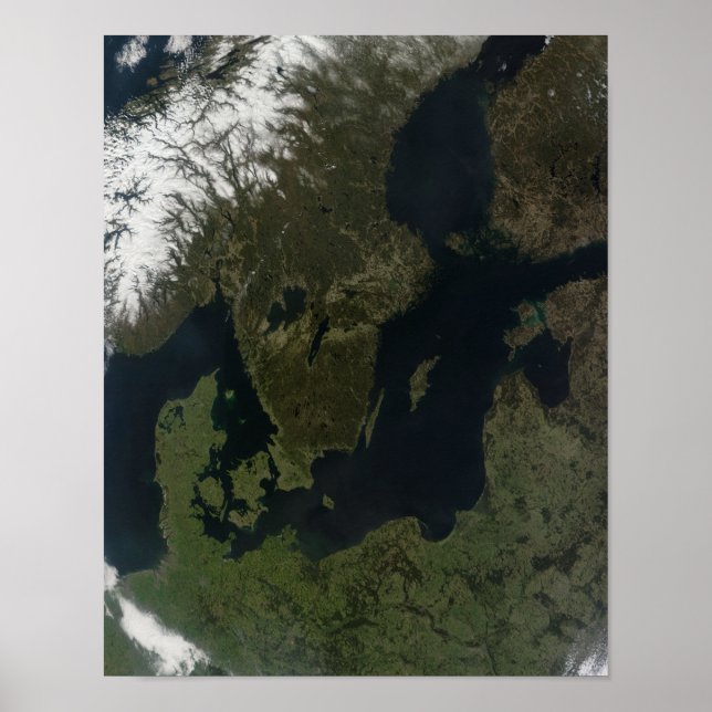 Póster Escandinavia meridional (Frente)