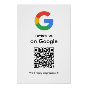 Póster Escaneo moderno para revisar el código QR de la se