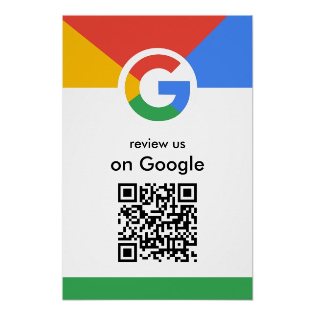 Póster Escaneo profesional para revisar el código QR de G (Anverso)