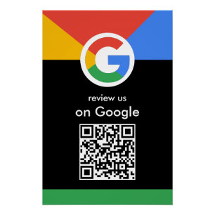 Póster Escaneo profesional para revisar el código QR de G