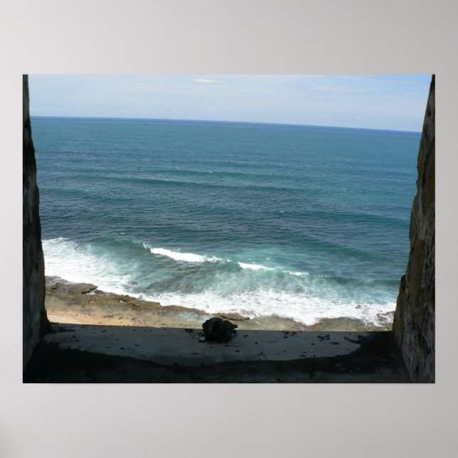 Póster Escapar. (Frente)