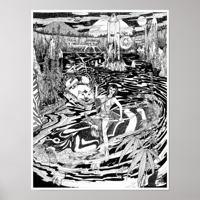 Póster Escapar (Frente)