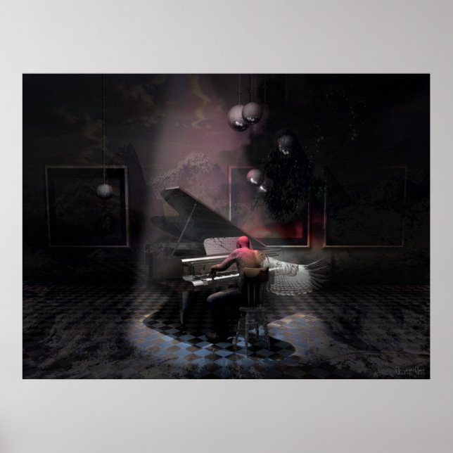 Póster Escapar antes del amanecer (Frente)